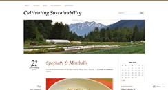 Desktop Screenshot of cultivatingsustainability.com